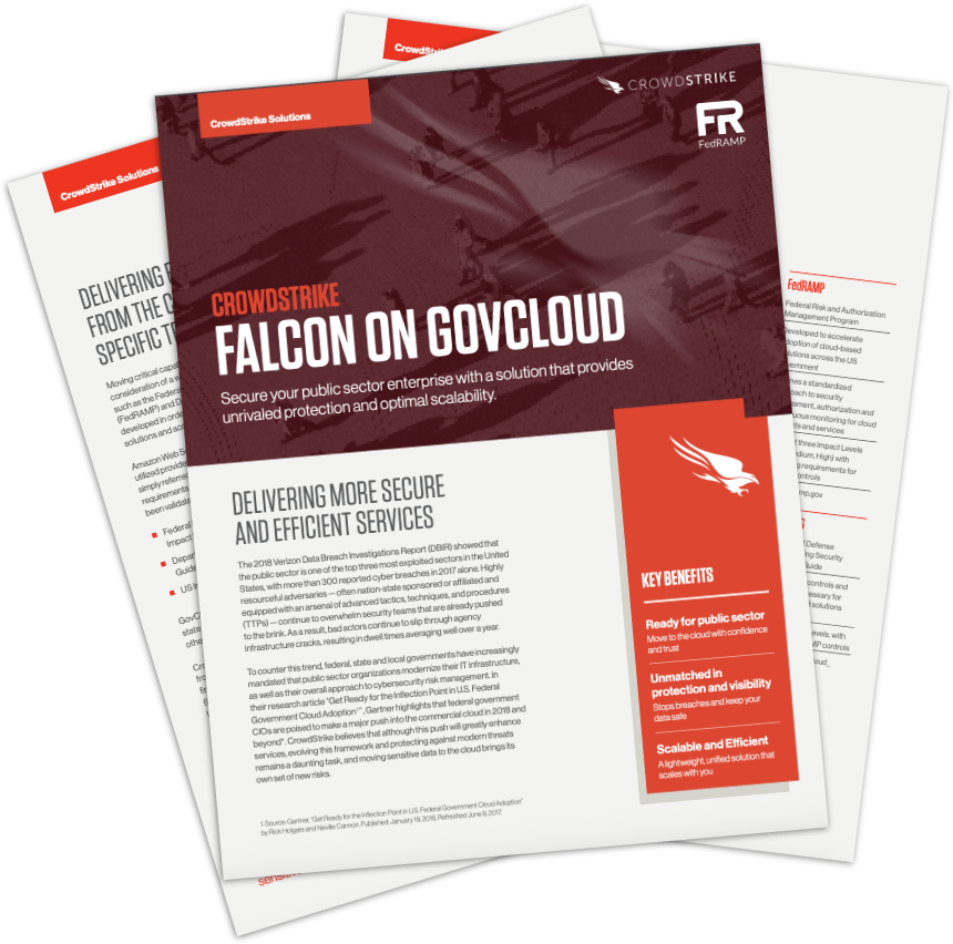 CrowdStrike Falcon® on GovCloud image