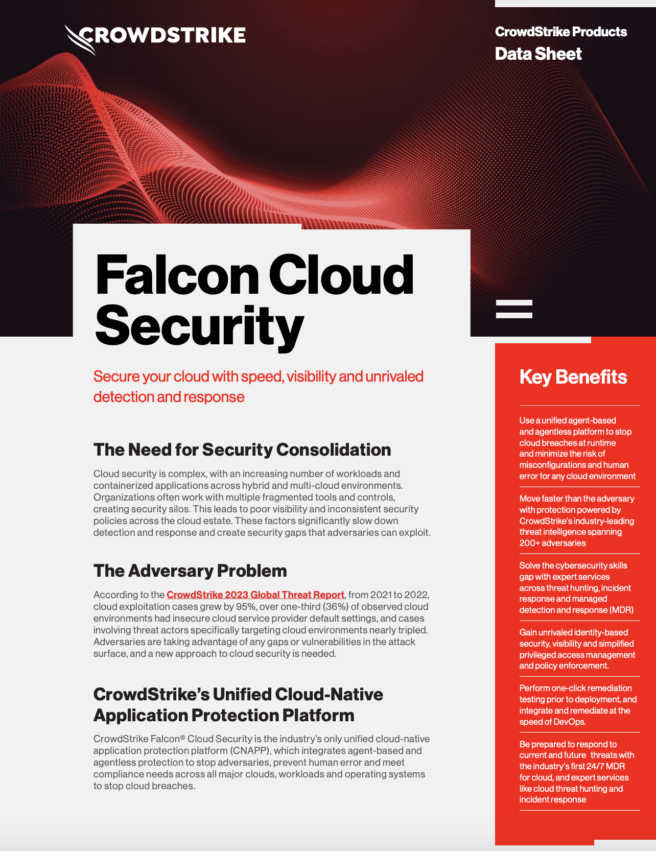 Cloud Security Solution Brief [Download] | CrowdStrike