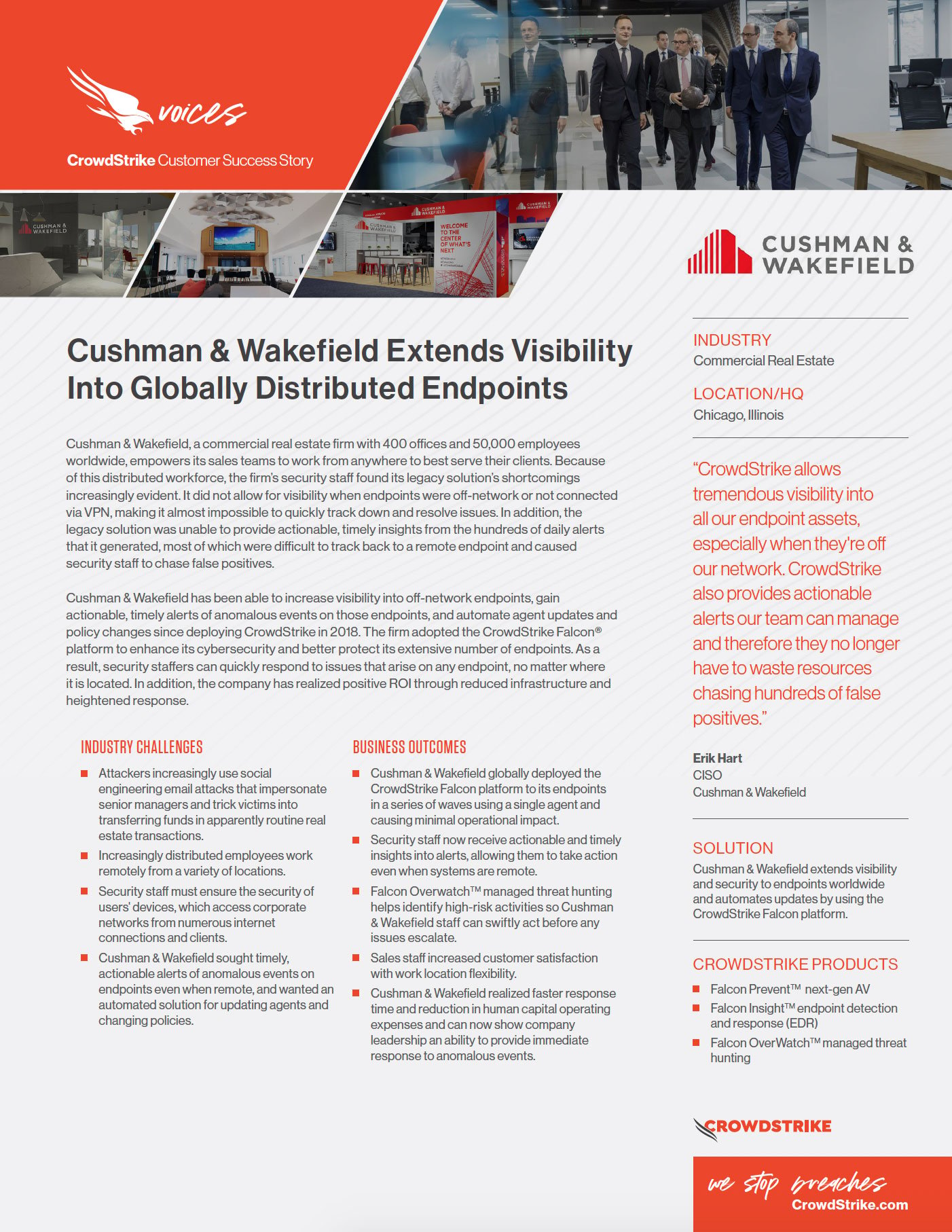 Success Stories - Cushman & Wakefield Kazakhstan