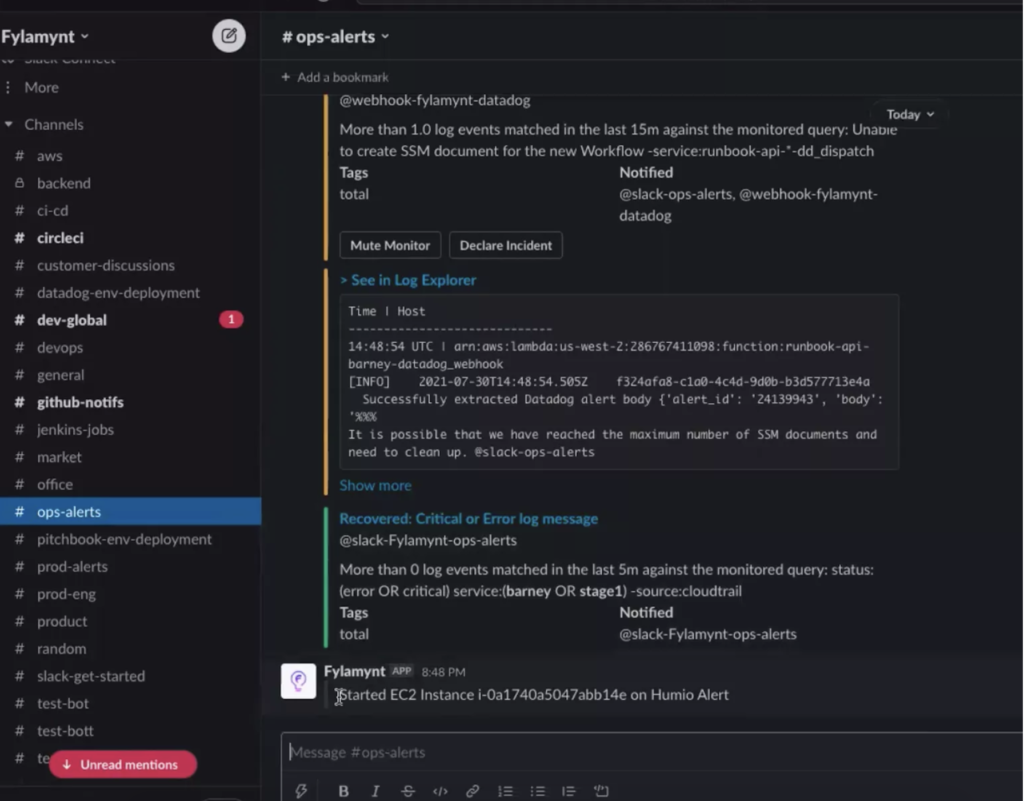 Automate Your Cloud Operations With Humio and Fylamynt - crowdstrike.com