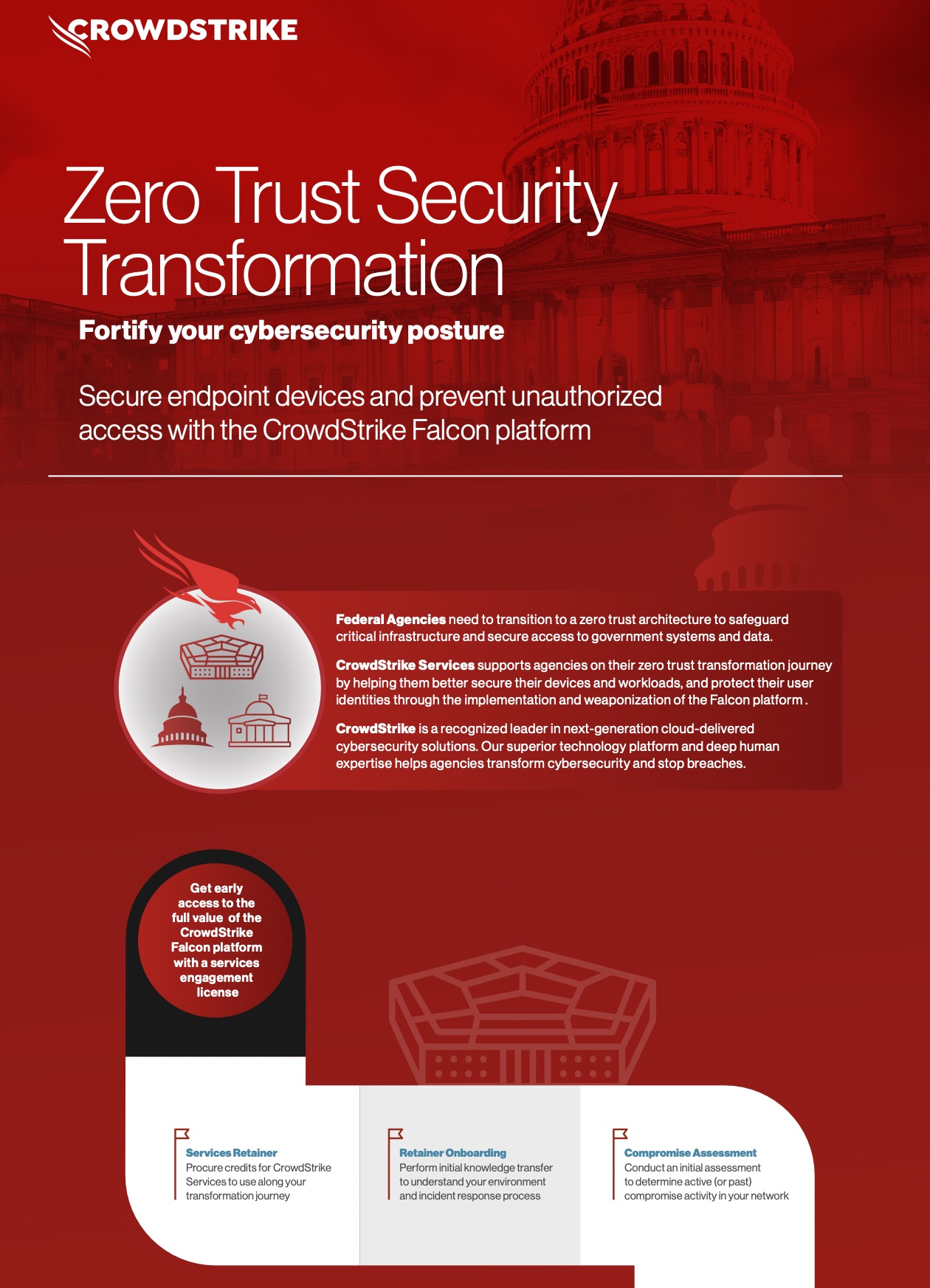 Zero Trust Security Transformation for Federal Agencies CrowdStrike
