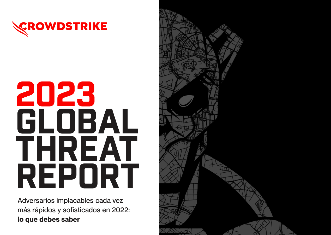 GLOBAL THREAT REPORT 2023 Lo que debes saber Infographic CrowdStrike