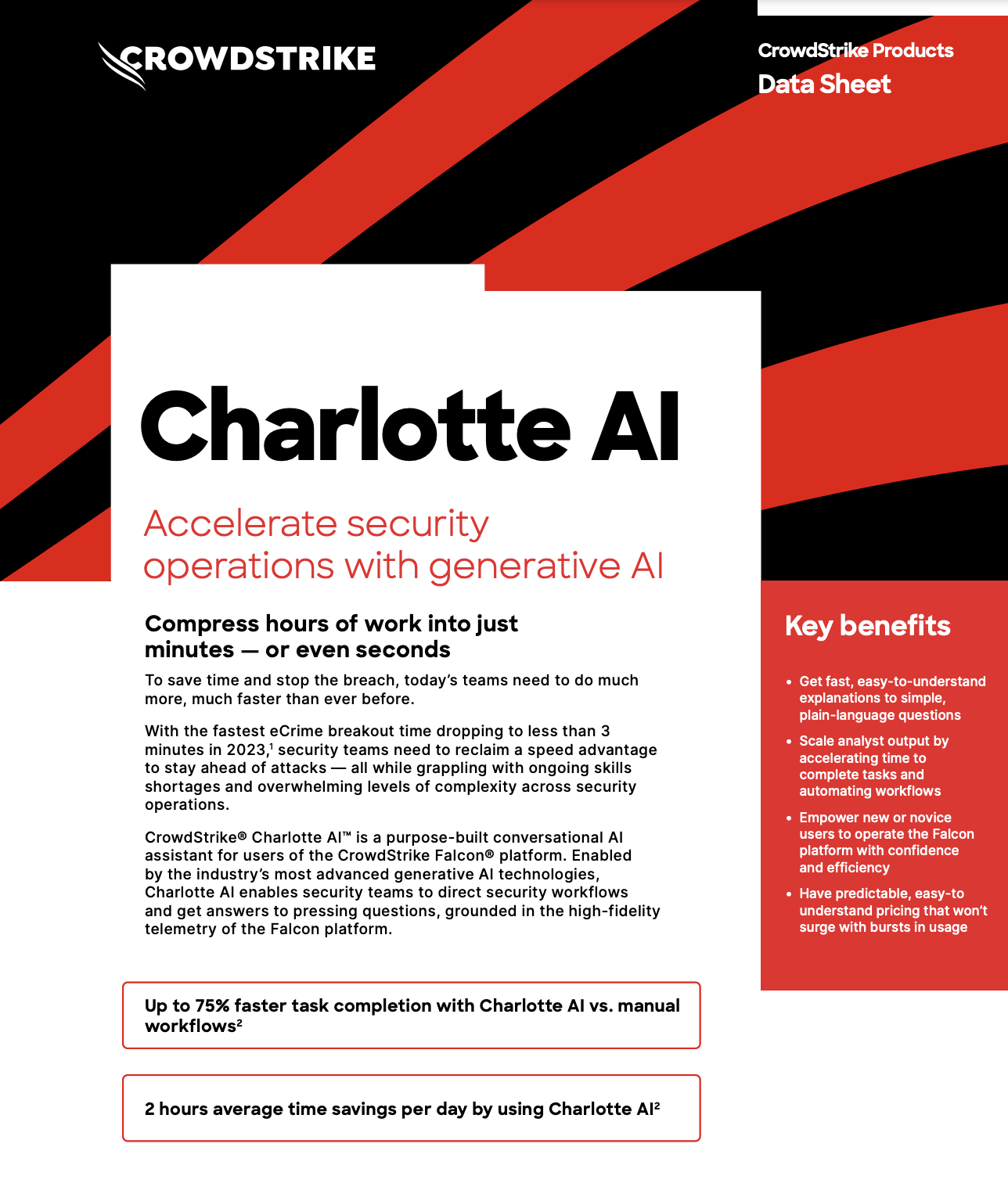 Charlotte AI Data Sheet | CrowdStrike